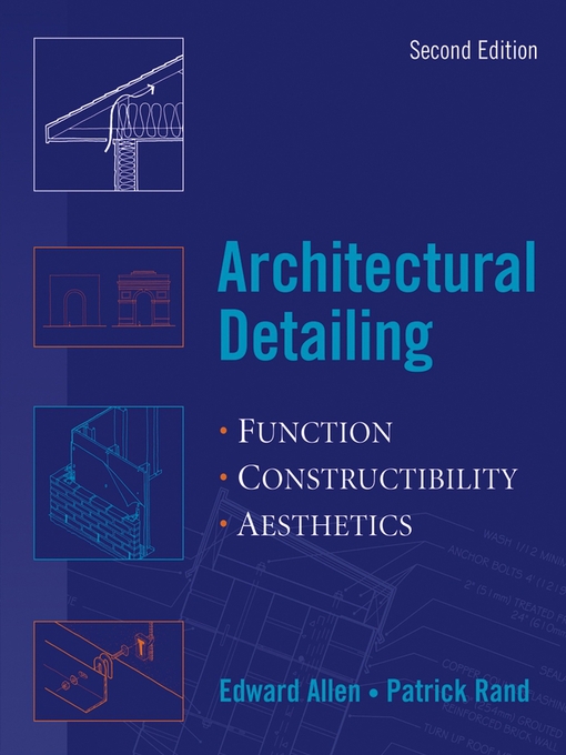Title details for Architectural Detailing by Edward Allen - Available